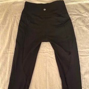 Lululemon Cropped Black Leggings